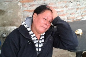 ELLITORAL_189699 |  Danilo Chiapello Lo único que quiero es justicia. Y que los asesinos paguen por lo que hicieron , reclama la mujer.