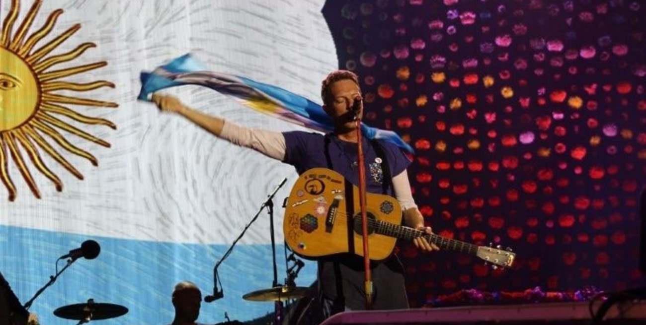 La versión de "De música ligera" con la que Coldplay hizo delirar a los argentinos