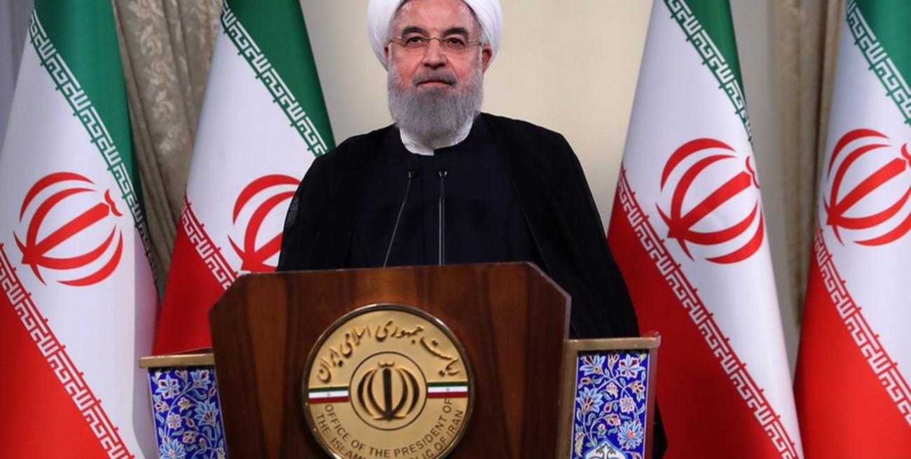 El presidente iraní culpó a Trump por la crisis económica de su país