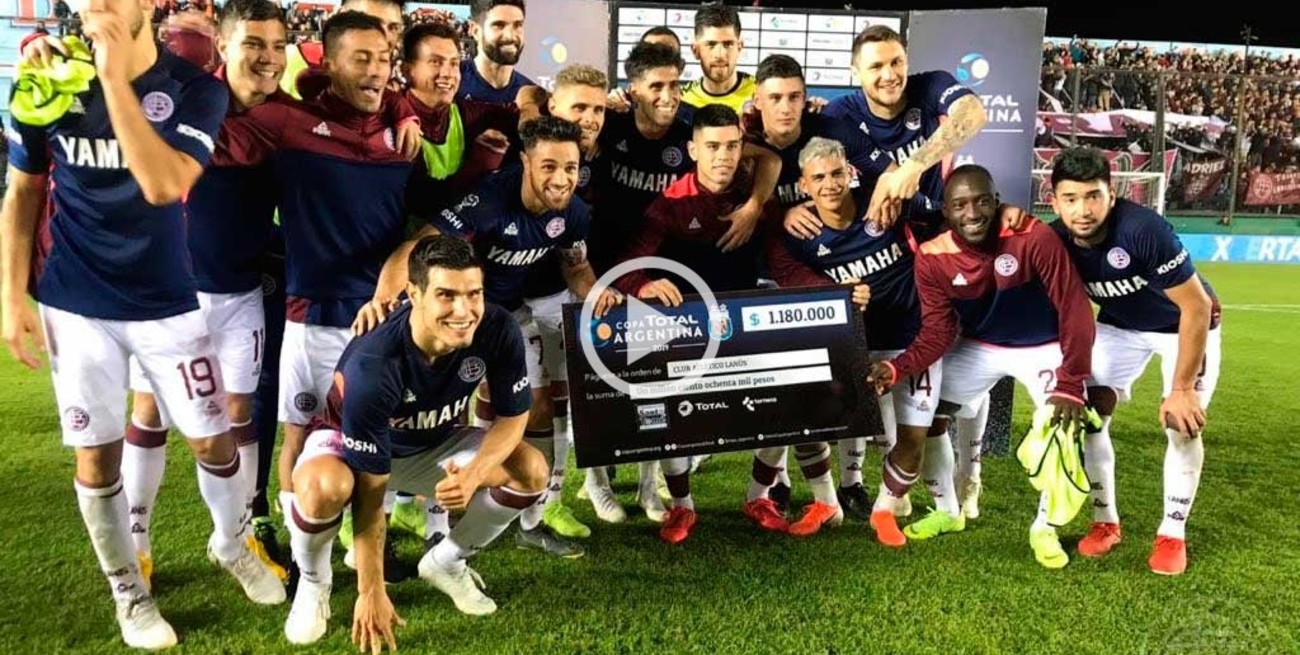 Lanús venció a Independiente Rivadavia y pasó de fase en la Copa Argentina
