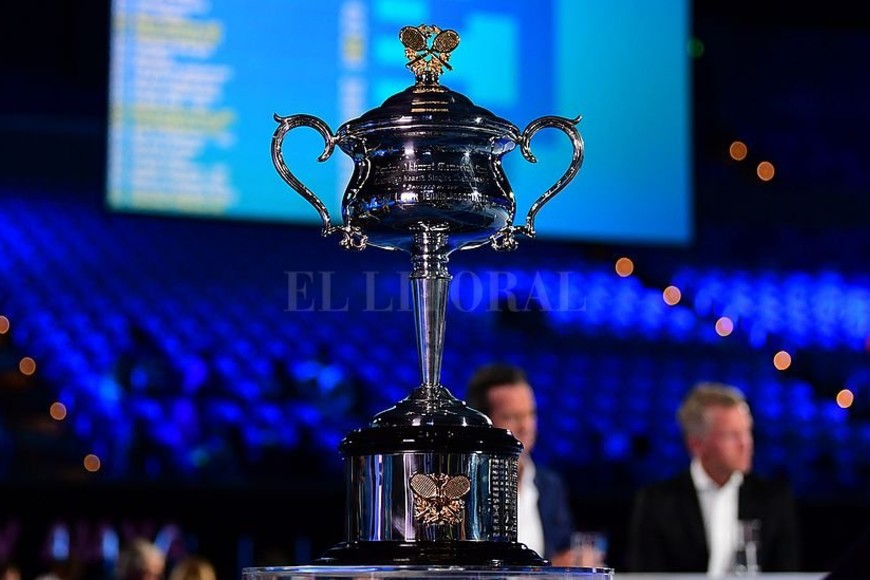 ELLITORAL_200566 |  Australian Open Trofeo que recibe la campeona del Grand Slam australiano.