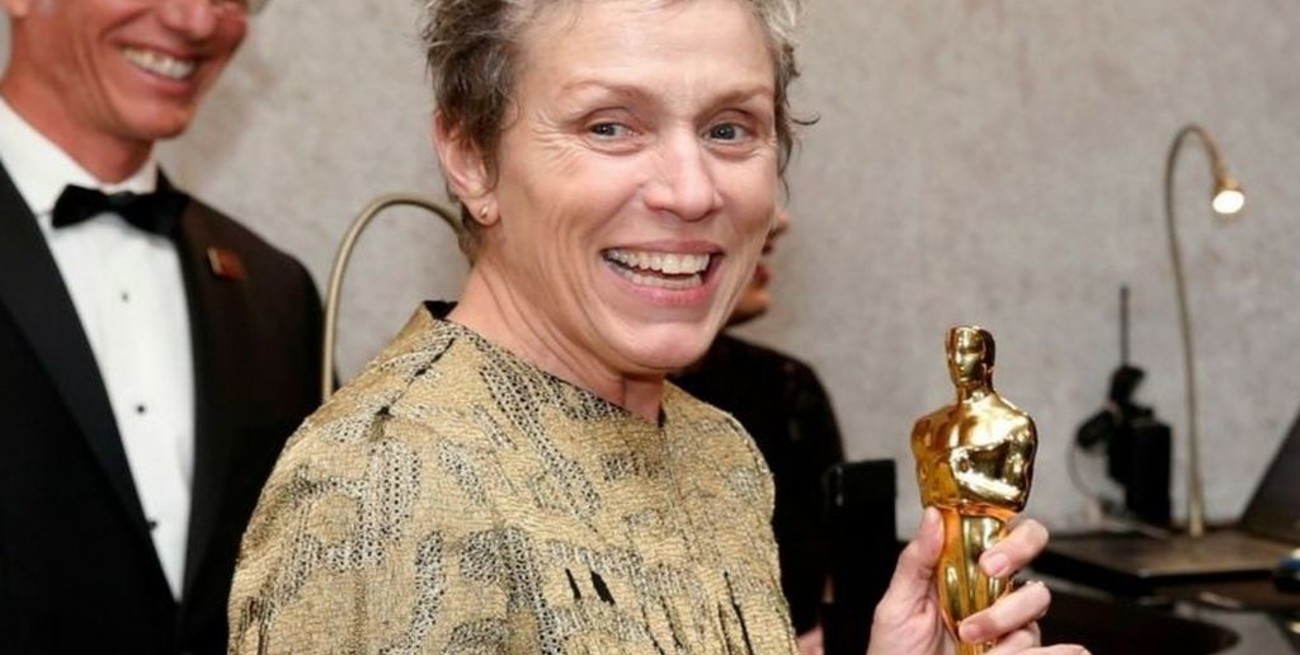Le quisieron robar el Oscar a Frances McDormand