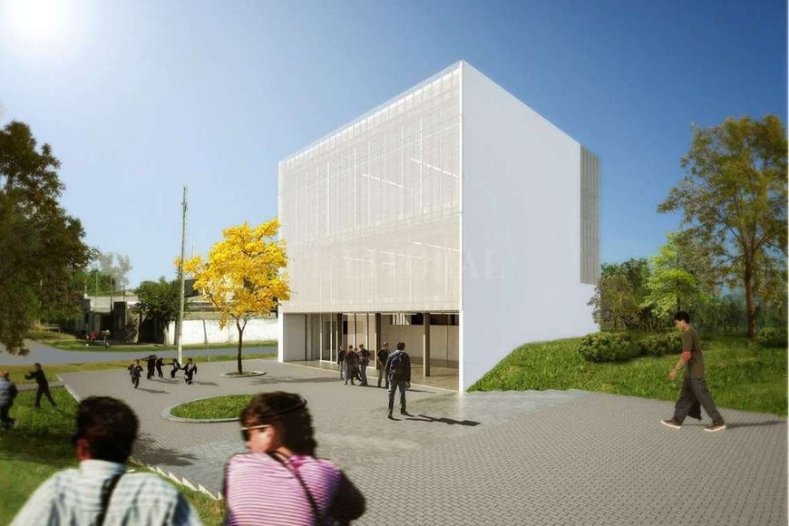 ELLITORAL_183703 | Gentileza Municipalidad Así quedará la mediateca cuando finalicen los trabajos, que tienen un plazo de diez meses.