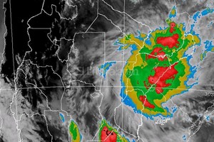 Rige un alerta meteorológico para el centro y sur de Santa Fe