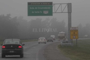 Advierten por nieblas y calzada resbaladizas en rutas de Santa Fe