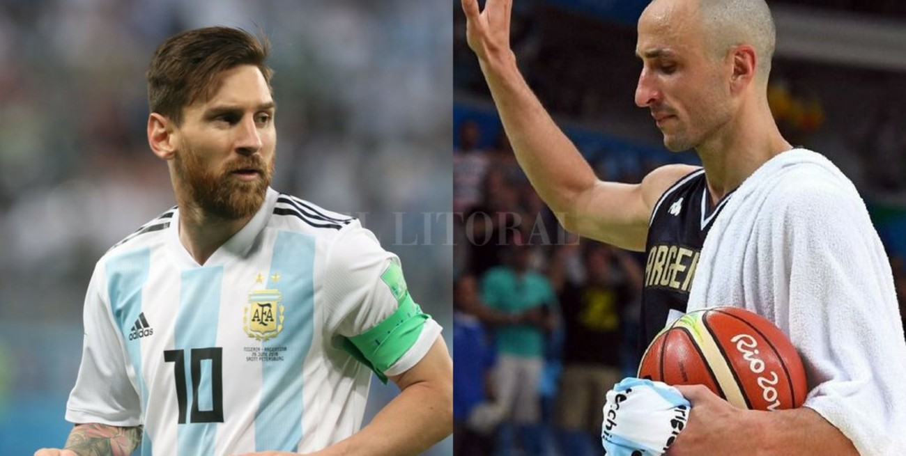 Messi a Ginóbili: "No va a ser lo mismo sin vos en la cancha"