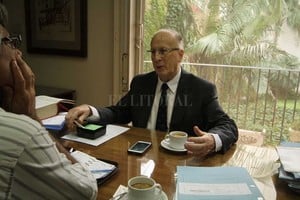 Guillermo Di Salvatore Para De Olazábal, el nuevo sistema penal significa  una verdadera democracia judicial . Jorge Baclini será su reemplazante.