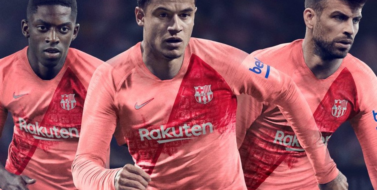 Barcelona presentó su nueva camiseta rosada de una forma muy peculiar
