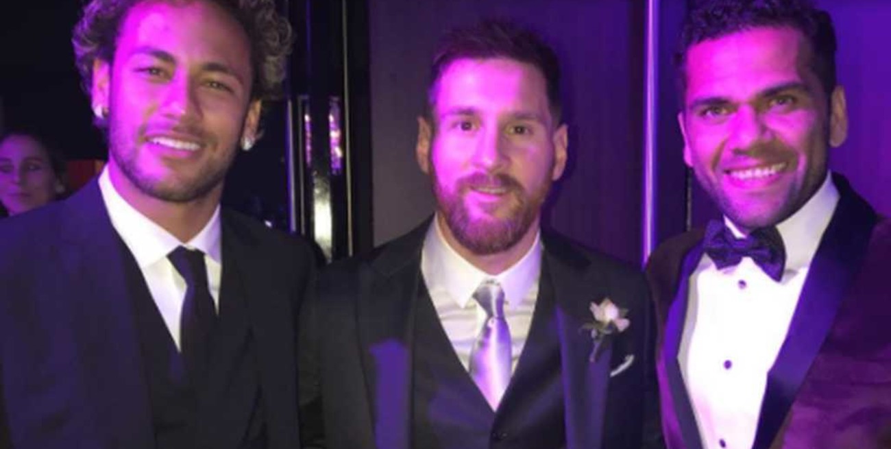 Los famosos compartieron fotos de la fiesta de Messi