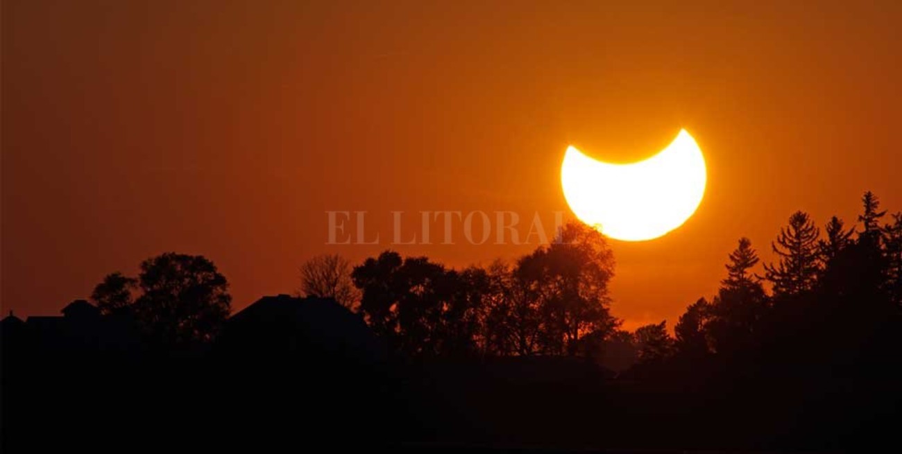 Este jueves por la tarde se podrá apreciar un eclipse parcial de sol 