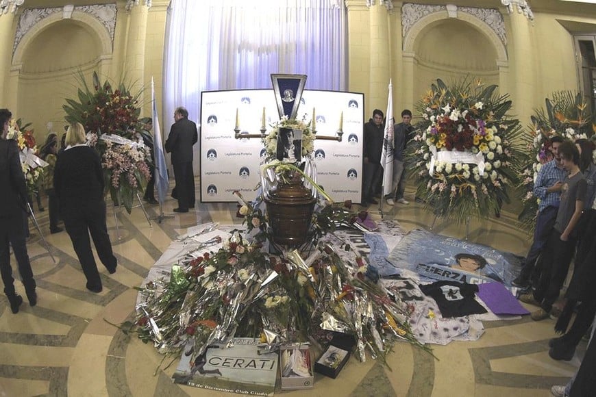 ELLITORAL_221623 |  Internet El último adiós a Gustavo Cerati.