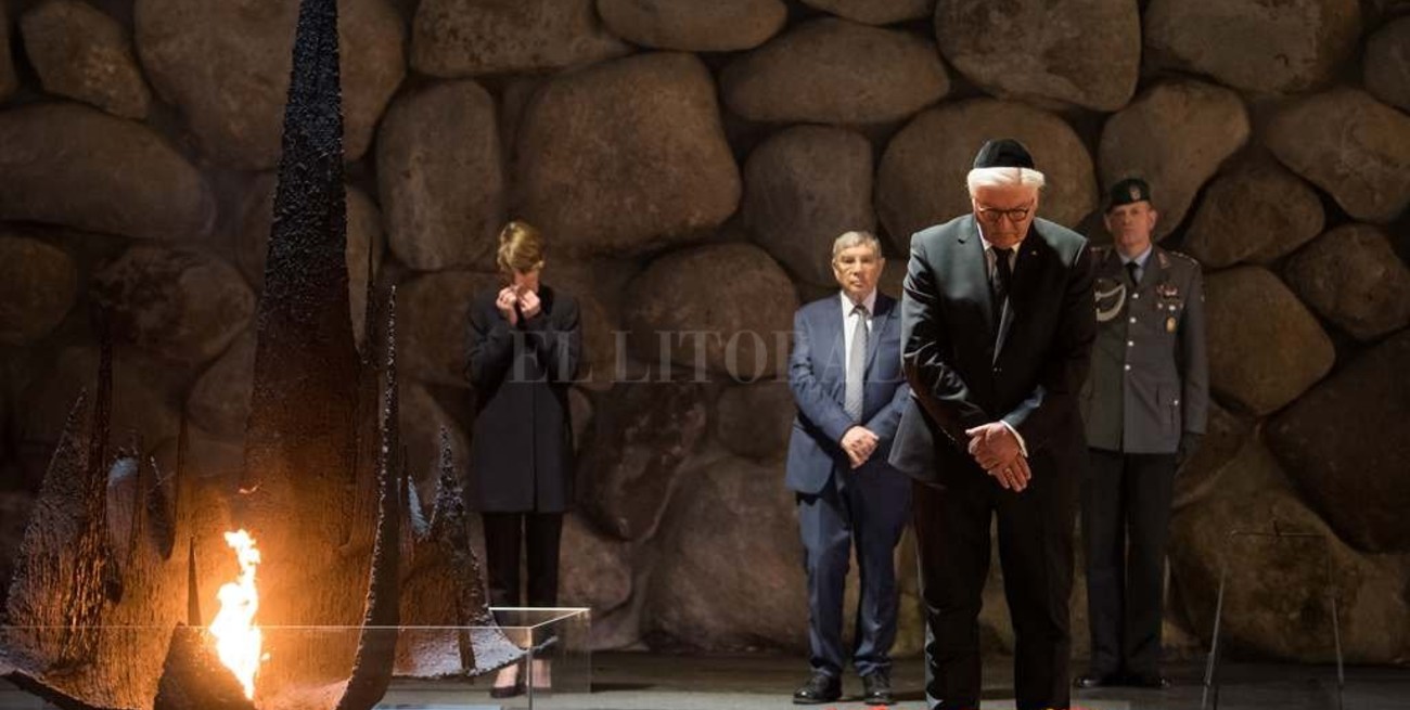Presidente alemán visita memorial del Holocausto en Jerusalén