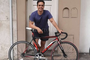 Gentileza Joaquín Azcurrain (Proyecto CicloCiudad) y su bicicleta Sars Elite estilo fixie recuperada tras un robo.
