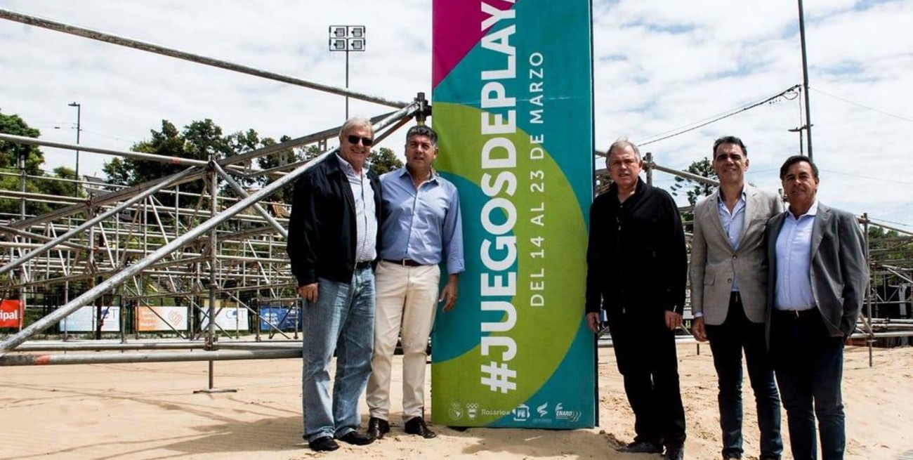 Lanzamiento oficial de los Juegos Suramericanos de playa