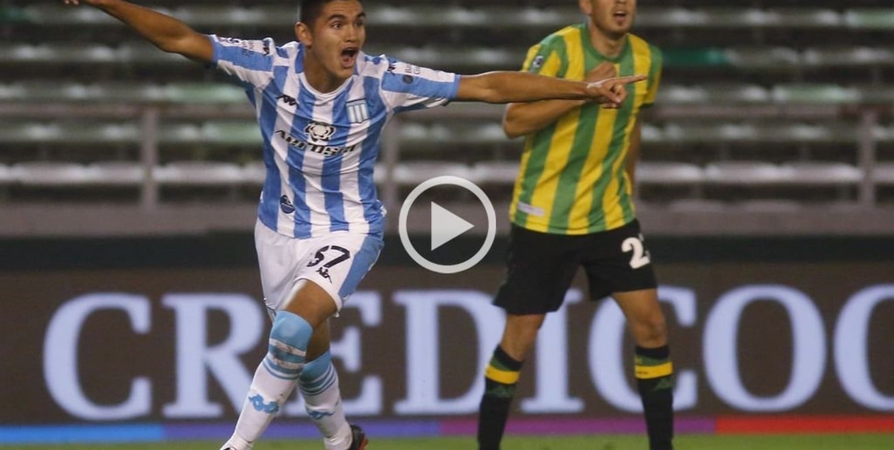Racing le ganó a Aldosivi en el último minuto