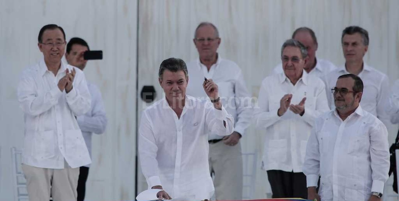 El presidente de Colombia es Premio Nobel de la Paz