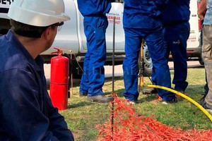 ELLITORAL_266982 |  Archivo El Litoral APROBACIÓN PARCIAL. El gasoducto, que se iniciará en la localidad de Arrufó y se extenderá por 65 kilómetros hasta Suardi, contará con cuatro estaciones de superficie.