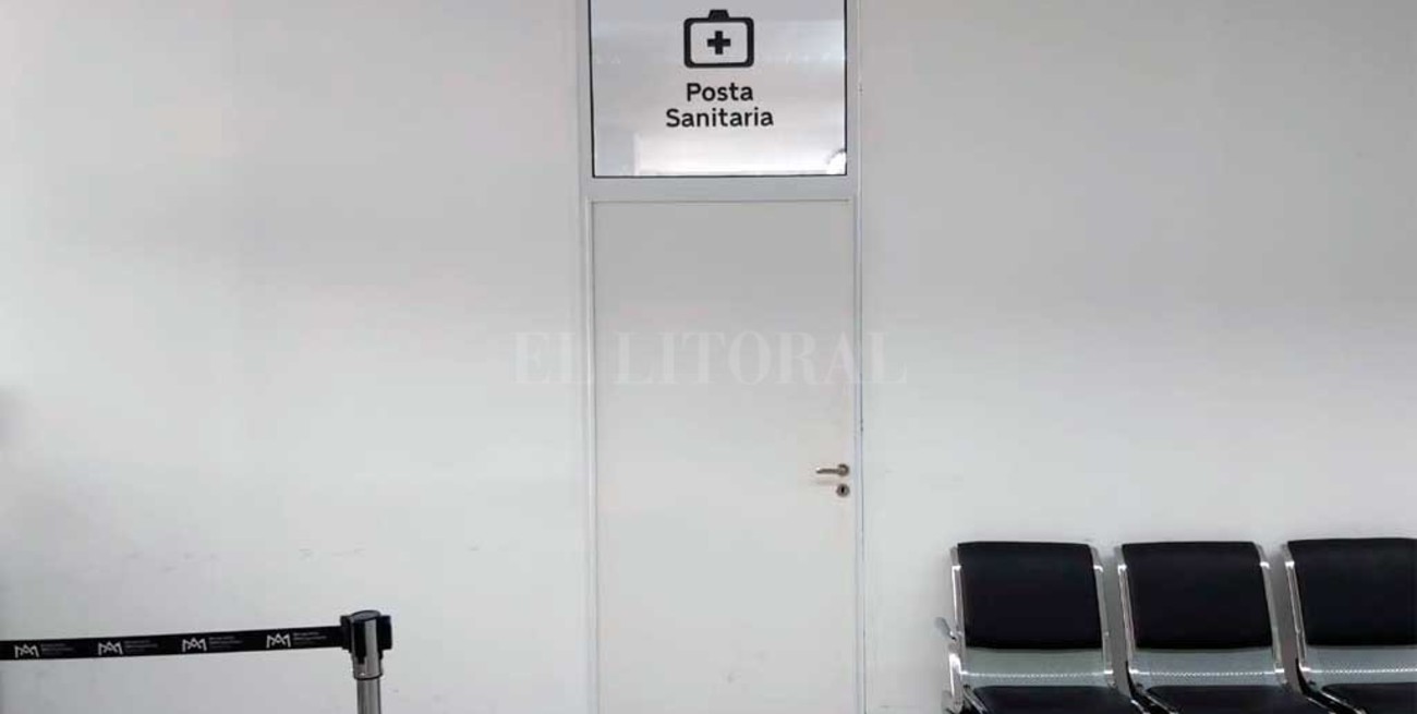 Pocos controles por coronavirus en el aeropuerto de Santa Fe 