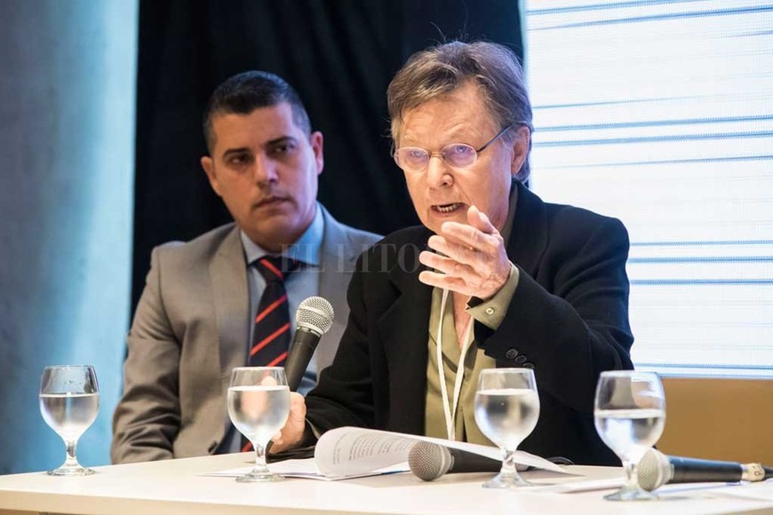 ELLITORAL_263589 |  Marcelo Manera ESPECIALISTAS. Héctor D?Agostino, de  Conduciendo a conciencia  y Jeanne Picard, francesa radicada en España, que preside la Federación Iberoamericana de Asociaciones de Víctimas Contra la Violencia Vial