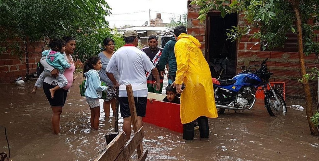 Reconquista: llovieron más de 200 mm y se inundó la ciudad