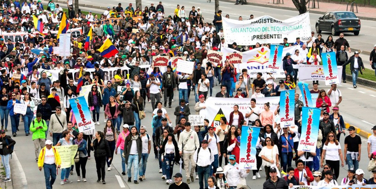 Colombia vive una jornada de huelga general