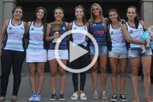 Luis Cetraro En El Litoral: felices... y con argumentos. Magdalena Chemes, Trinidad Juez, Victoria Bertone, Florencia Zóttico, Florencia Villar, Milagros Escudero y Victoria Etcheverry. Las chicas de CRAI expresaron su alegría por el campeonato alcanzado y también que a la brevedad esperan contar con una cancha sintética propia, para seguir desarrollándose en la gran institución santafesina.