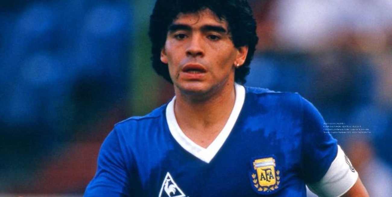 Publican fotos inéditas de Maradona durante el Mundial de México 1986