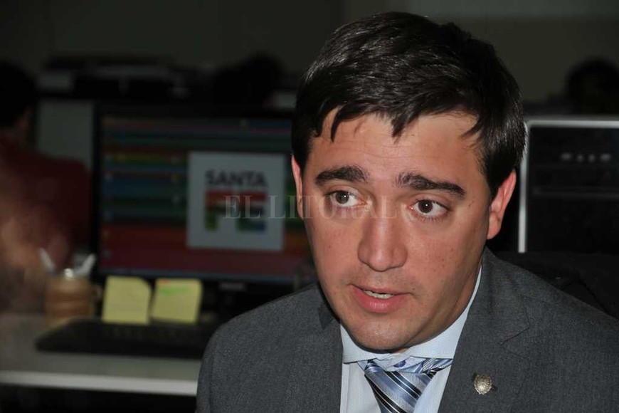 ELLITORAL_178930 |  Luis Cetraro Matías Figueroa, subsecretario de Asuntos Registrales de la provincia.