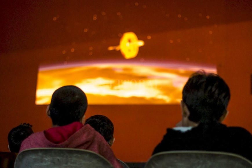 ELLITORAL_252623 |  Enzo Rodríguez Suárez Astronomía. Para los organizadores, el taller fue una experiencia única, ya que los niños se apasionaron.