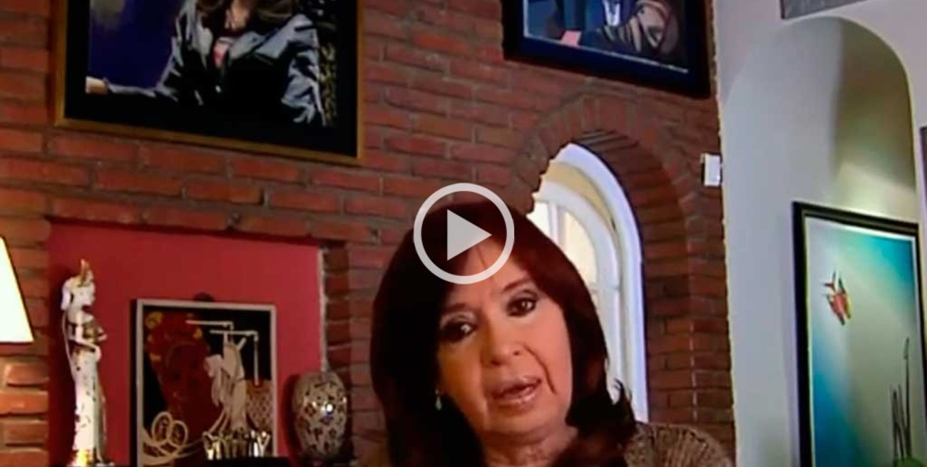 Cristina Kirchner: "Estamos muy contentos"