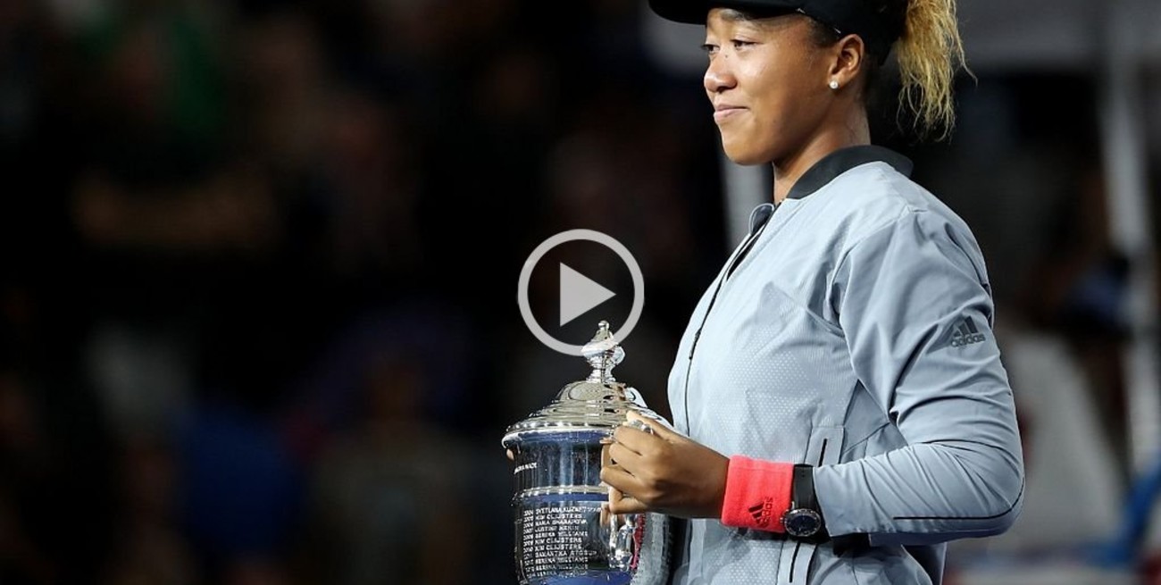 Naomi Osaka ganó la final del US Open a una Serena Williams descontrolada