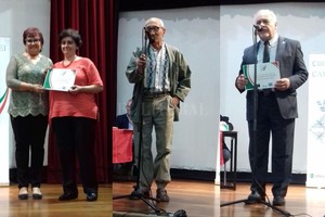 Gentileza Circolo dei Cavalieri Adriana Crolla, Enrique Butti y Ángel Rodolfo Gasperín fueron algunos de los santafesinos destacados.