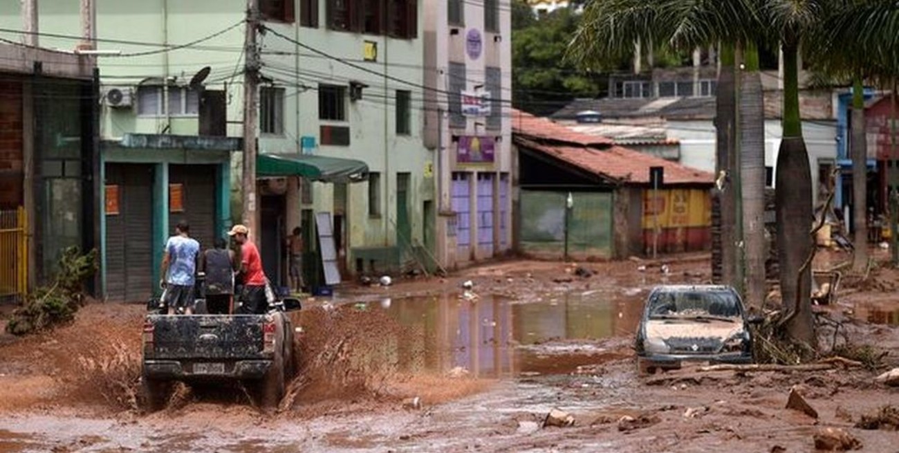 Ya son 45 los muertos en Brasil por las lluvias y declararon la emergencia en 101 municipios
