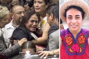 Captura digital Carmen Medel se entera durante la sesión de Diputados en México que su hija Valeria fue ultimada a balazos.