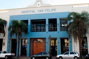ELLITORAL_255195 |  Gentileza El boxeador oriundo de Ceres permanece internado en el hospital San Felipe de San Nicolás.
