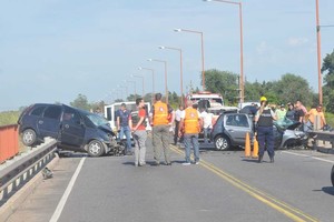 ELLITORAL_167773 |  Flavio Raina Mientras las autoridades políticas siguen discutiendo, la Ruta Provincial 70 se sigue cobrando vidas.