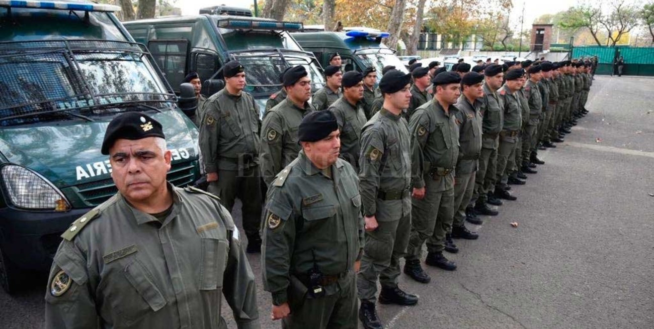 Arribaron 200 gendarmes a Rosario