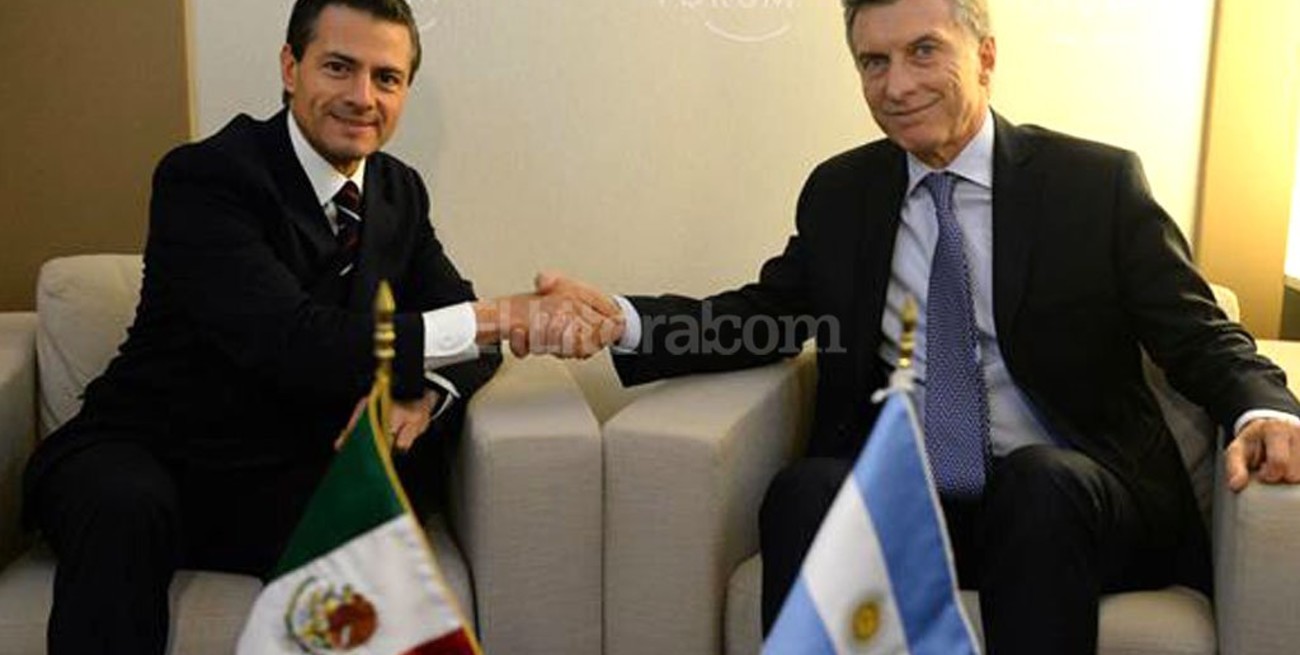 Macri recibe a Peña Nieto