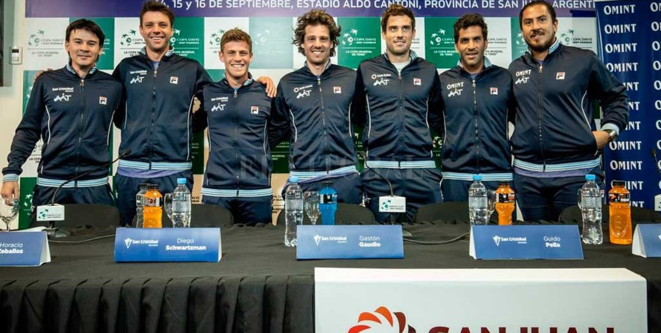Argentina fue invitada para la fase final de la Copa Davis