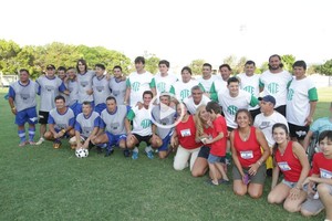 ELLITORAL_222782 |  Archivo El Litoral Foto de una anterior edición del fútbol solidario en GyE