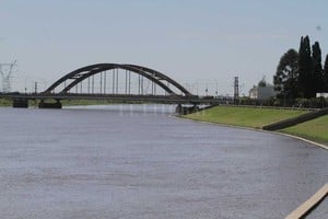 ELLITORAL_231551 |  Mauricio Garín El cauce se ensanchó y avanzó sobre una parte del valle de inundación del río.