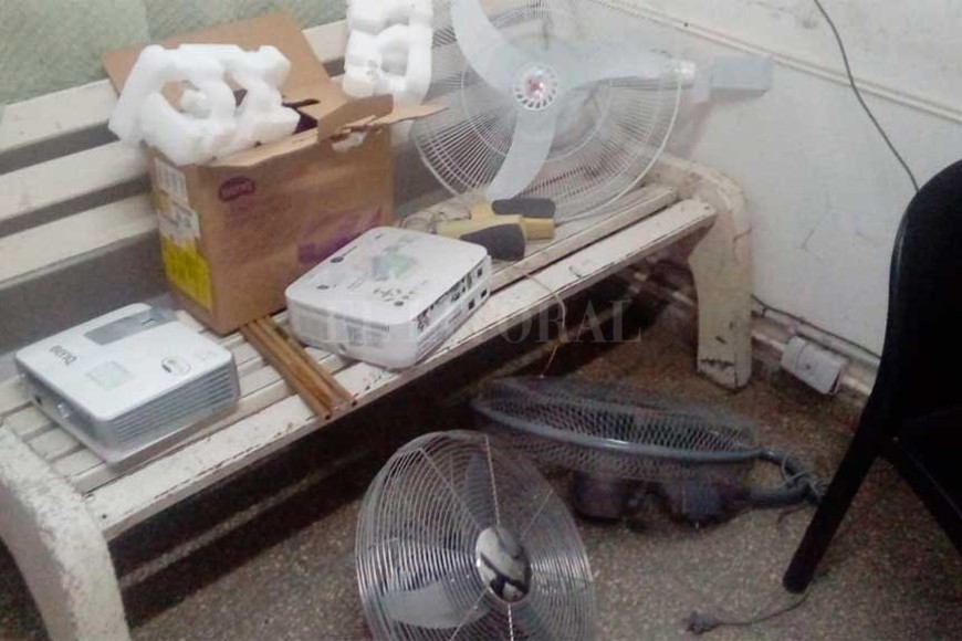 ELLITORAL_232797 | Gentileza Parte del botín que se halló en un descampado