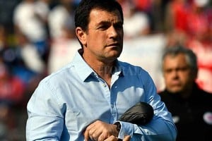 ELLITORAL_247201 |  El Litoral. Jorge Giordano, el entrenador del rival de Colón.