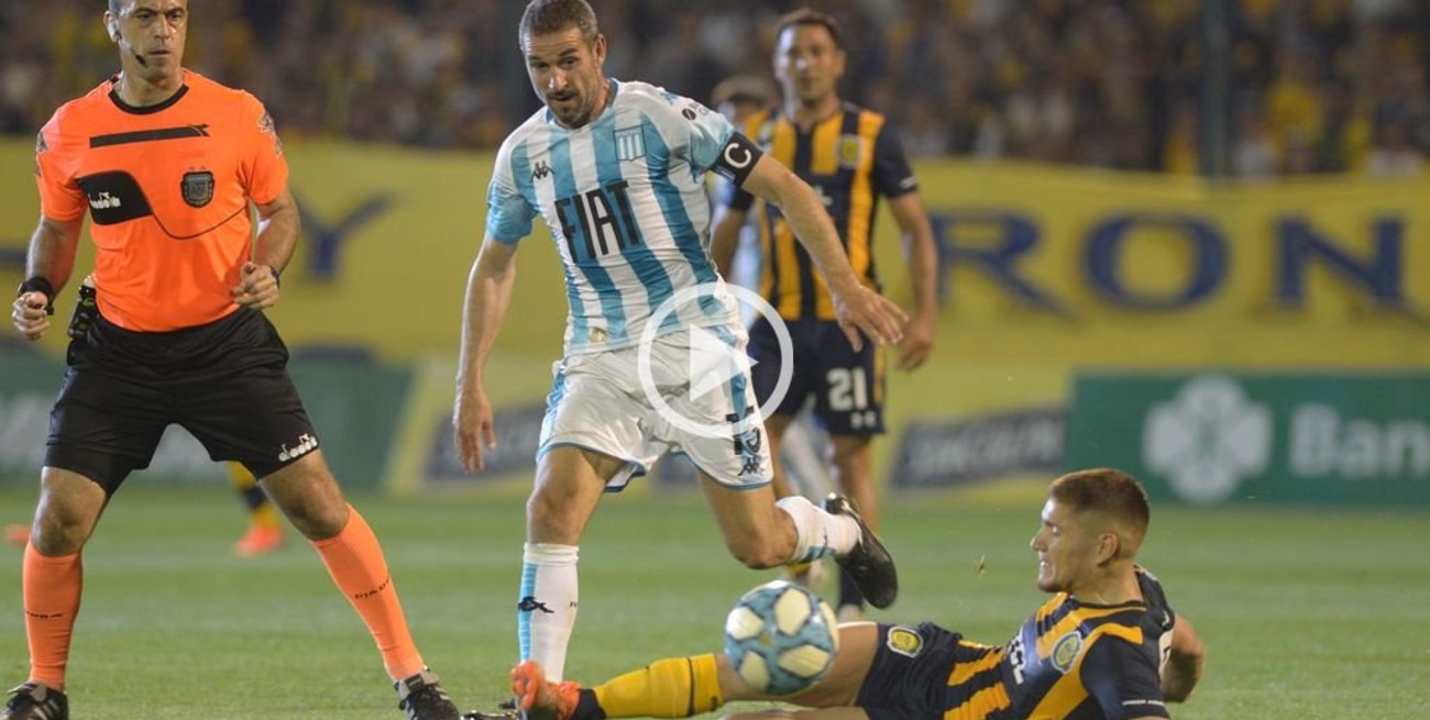 Rosario Central y Racing igualaron en el Gigante de Arroyito