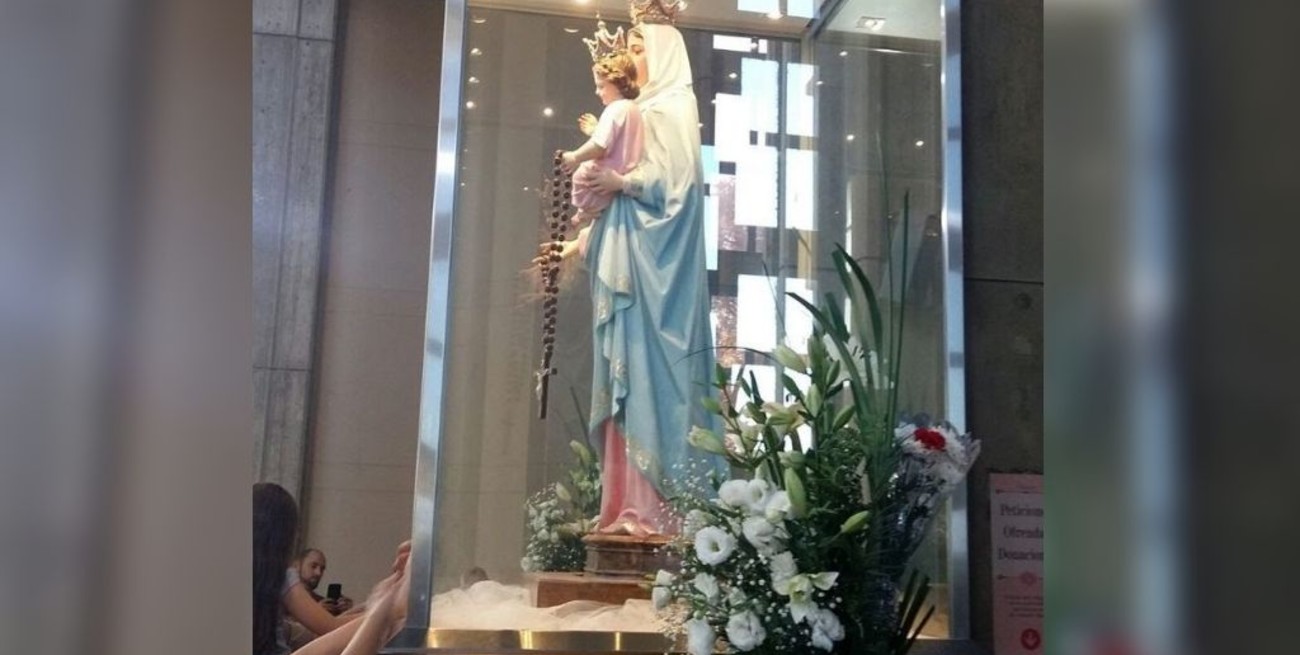 Día de la Virgen de San Nicolás: el paro general impidió a peregrinos llegar al Santuario