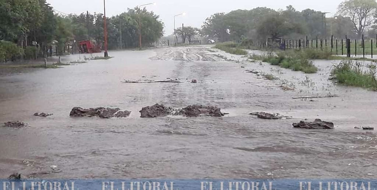 Alrededor de 200 mm de agua caída en San Javier y Cacique Ariacaiquín