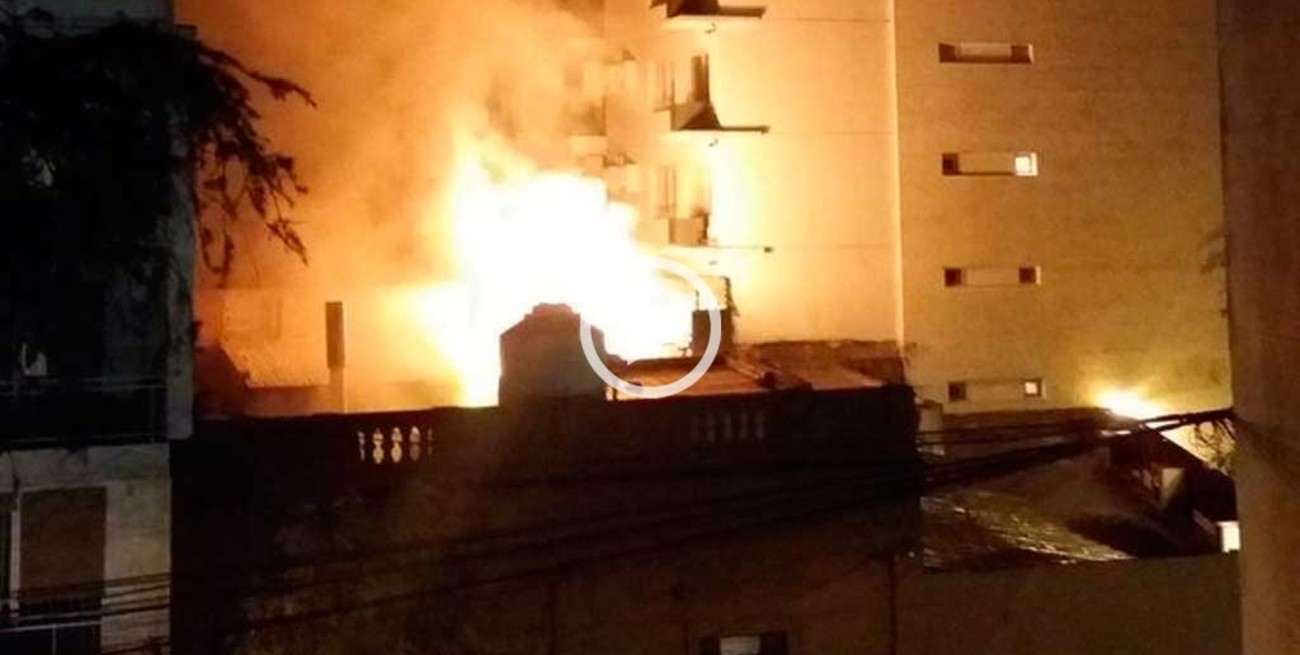 Se incendió un tradicional restaurante de la ciudad de Rosario