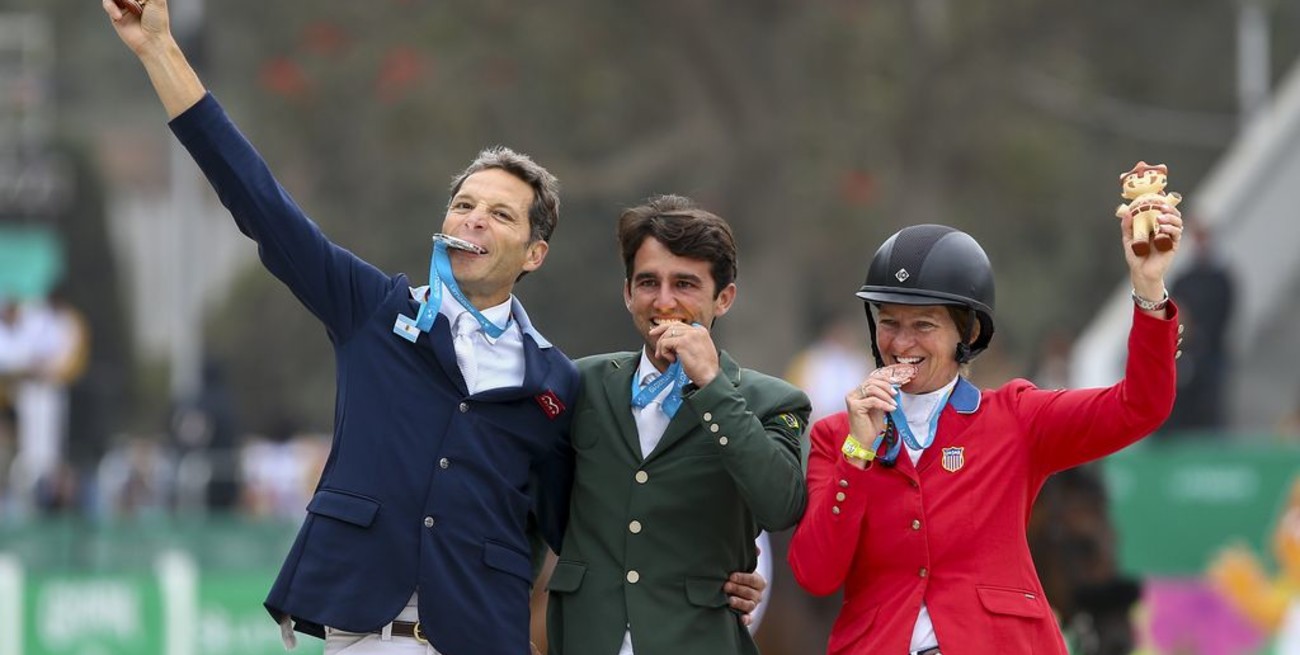 Equitación: medalla de plata y clasificación a Tokio 2020 para José María Larocca