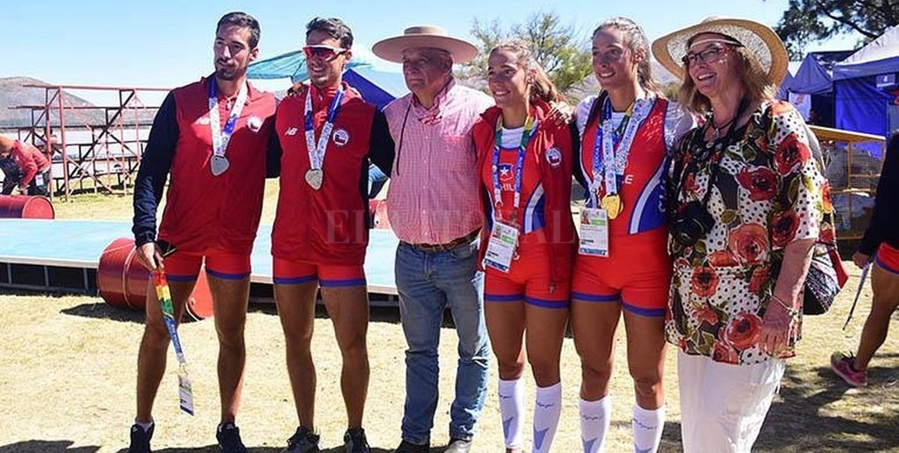 Cuatrillizos chilenos cosechan seis medallas de oro en los Juegos Odesur 