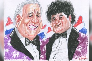 Ilustración Lucas Cejas Marcos Camino y Rubén Cacho Deicas.